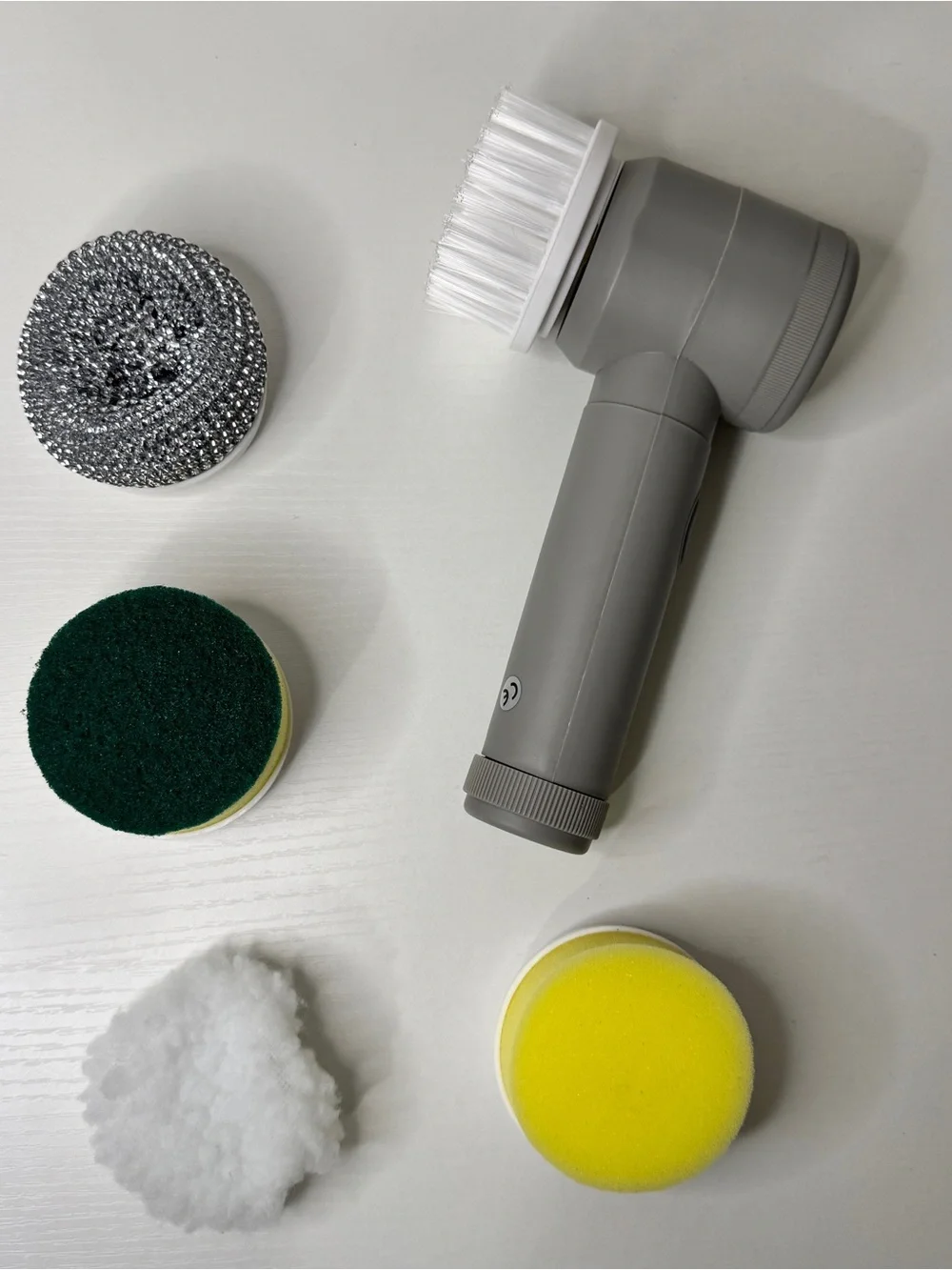 5-in-1 Rechargeable Electric Cleaning Brush with Attachments